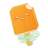 Orange Creamsicle Icon